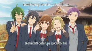 Horimiya -piece- Opening (Short ver.) | Shiawase (Bahagianya) - Omoinotake Translirik Indonesia