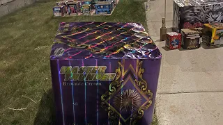 Master Thunder Brocade Crown Firework #firework #fireworks #4th_vlog #4thofjuly