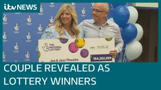 Gloucestershire couple named as winners of UK's biggest EuroMillions lottery jackpot | ITV News