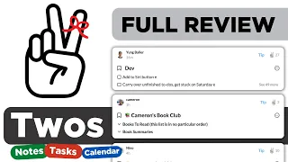 Twos: The Remember Everything App | Full Review