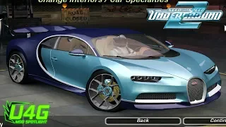 NFS Underground 2 | Bugatti Chiron Mod Tuning & Gameplay