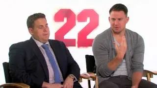 22 Jump Street: Channing Tatum "Jenko" & Jonah Hill "Schmidt" Official Movie Interview | ScreenSlam