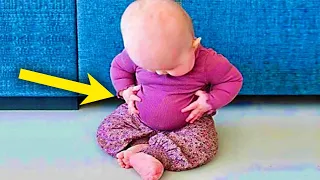 Baby berührte immer wieder seinen Bauch. Der Arzt war geschockt, als er den Grund dafür entdeckte!