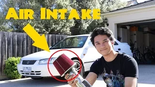 AIR INTAKE Install 1998 Toyota Camry V6 (SO LOUD!) MORE POWER! 99,00,01