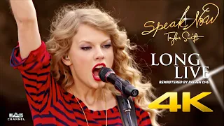 [Remastered 4K] Long Live • Taylor Swift -  NBC Thanksgiving Special 2010 • EAS Channel