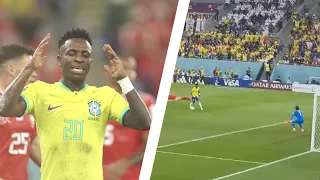 Vinicius Jr disallowed goal vs Switzerland