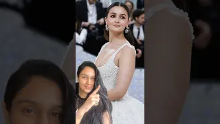 Alia Bhatt’s Met Gala Nude Lip Alternatives #makeup #makeupshorts