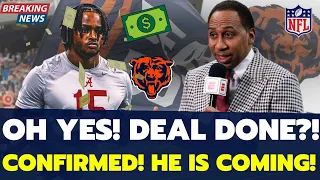 MY GOD! DO WE HAVE GOOD NEWS?! BEARS SET TO SIGN?! IT'S MARKED! ARRIVING TO CHICAGO! BEARS NEWS