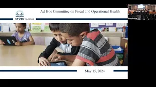 Ad Hoc Committee on Fiscal and Operational HealthWednesday, May 15, 2024