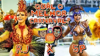 Qual o melhor carnaval: Rio de Janeiro ou São Paulo?