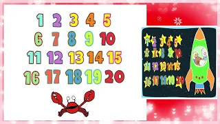 Song numbers 1 to 20 | English songs for children | ACAPELLA