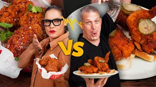 FRIED CHICKEN SHOWDOWN…Nashville vs Asia | Marion's Kitchen ft. @Andy_cooks