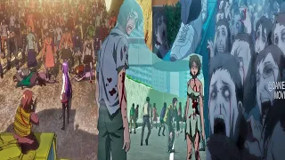 Zombie Attack Outbreaks on Campus, Forging Naïve Students with New Roles |HIGHSCHOOL OF THE DEAD