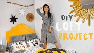 DIY HEADBOARD | FROM SOFA TO BED | Merry Christmas DECOR rooms