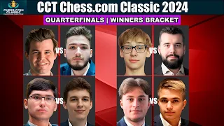 QuarterFinals | CCT Chess.com Classic 2024 | Carlsen, Nepo, Lazavik, Keymer, Duda, Firouzja