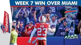 Breaking Down the Buffalo Bills' Week 7 Win Over the Miami Dolphins | Bills Tonight