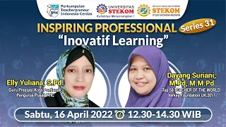 Webinar PTIC INSPIRING PROFESSIONAL #SERIES 31  "Inovatif Learning"