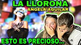 🇪🇸 REACCIÓN a LA LLORONA 🇲🇽 ÁNGELA AGUILAR 😱 **muy emocionante**