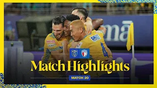 Match Highlights | Kerala Blasters FC vs Northeast United FC | ISL 10