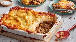 Shepherd's Pie recipe with Cheesy Mash topping