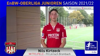 EnBW-Oberliga - FV Lörrach Brombach - 21/22 - Nils Kirtzeck