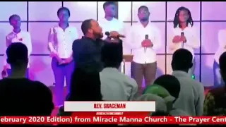 Rev Graceman Nana Yaw prempeh sing Jane and Bernice " i will bless him".
