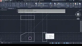 L5: Multiview Projection | Construction Line | Orthographic Views | AutoCAD Tutorial | Beginner