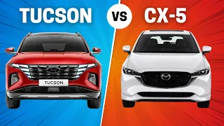 2024 Mazda CX-5 Vs. 2024 Hyundai Tucson