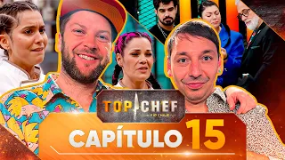 TOP CHEF VIP CHILE 👨‍🍳🥩 CAPÍTULO 15 🤩 REACT con Gallina y Pipe Sánchez 📺