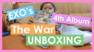 UNBOXING EXO's 4th Album "The War"