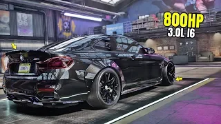 Need for Speed Heat Gameplay - 800HP BMW M4 COUPE Customization | Max Build