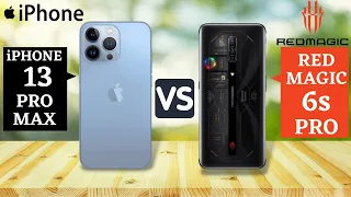 Apple iPhone 13 Pro Max vs ZTE nubia Red Magic 6s Pro