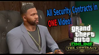 GTA Online: The Contract - All Security Contracts in ONE video