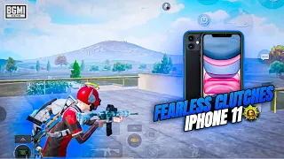 BGMI 3.1 UPDATE FEARLESS CLUTCHES💥IPHONE 11 SMOOTH + 60FPS PUBG / BGMI TEST 2024 ⚡️