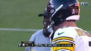 Chris Boswell touchdown pass to Alejandro Villanueva