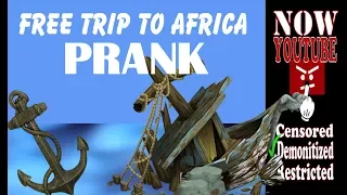 Funniest Prank -  Free Boat Ride Back To Africa