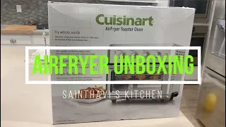 Cuisinart AirFryer Toaster Oven | Unboxing | Sainthavi's Kitchen