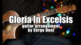 Gloria in Excelsis Deo acoustic guitar cover arrangement