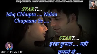 Ishq Chhupta Nahin Chhupaane Se Karaoke With Scrolling Lyrics Eng. & हिंदी