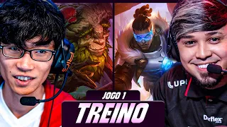 TREINO IDL ACADEMY vs MIX DO TITAN | Jogo 1 - MD3 | ILHA DAS LENDAS