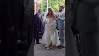Barbara and Dylan official #weddingvideo #part1 #shorts  #barbarapalvin #dylansprouse #wedding