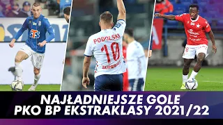 NAJLEPSZE GOLE PKO BP EKSTRAKLASY 2021/22