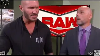 WWE 19/04/2021 Riddle vs Randy Orton. wow
