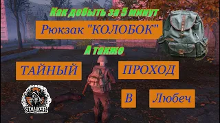 Stay Out Stalker Online Рюкзак "Колобок" за 5 минут. А также тайный проход в Любеч. Юркин рюкзак.