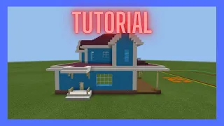 Minecraft Tutorial: How To Make Hello Neighbor Player House! (Full Game)