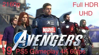 Marvel's Avengers PS5 Gameplay 4K 60fps Full HDR 2160p Full Game Part 19