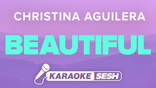 Christina Aguilera - Beautiful (Karaoke)