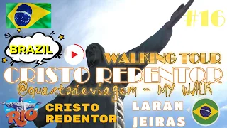 CRISTO REDENTOR NO RIO, WALKING TOUR; BRAZIL - 🇧🇷 | MY WALK 2022 (4K) #16