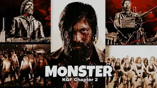 The Monster Song - KGF Chapter 2  - Yash - WhatsApp Status