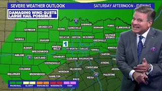 DFW weather | Cold front expected to roll into North Texas Sunday evening, 14-day forecast